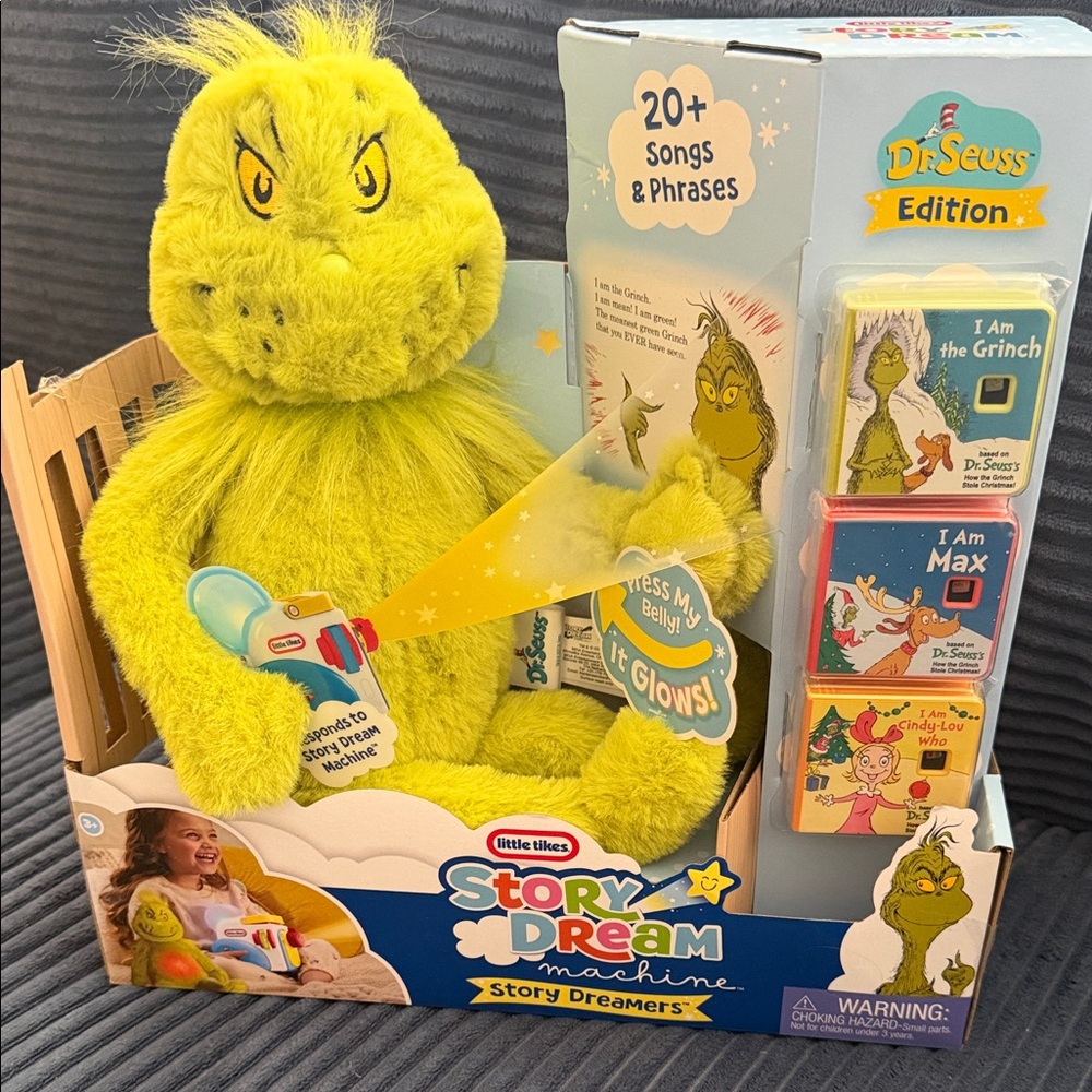 Dr. Seuss Grinch Story Dream Machine - Yellow
